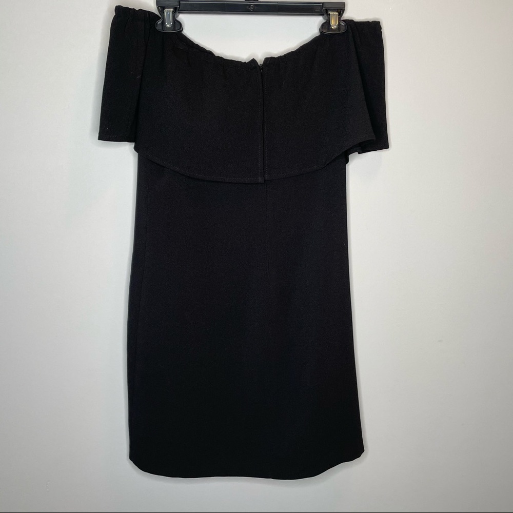 CHARLES HENRY Off the Shoulder Little Black Dress Small - Picture 4 of 11